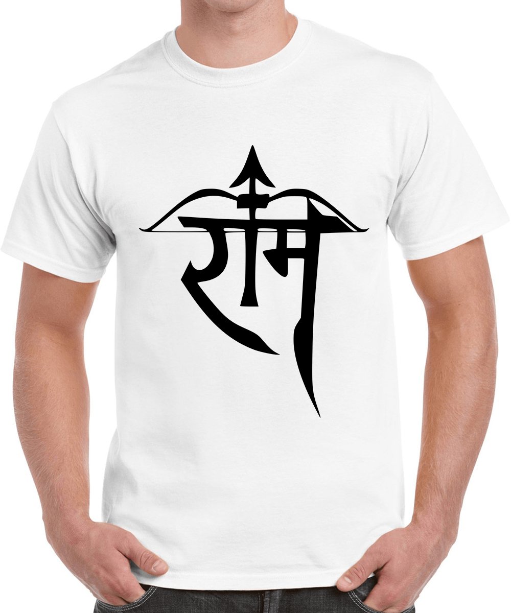 Caseria Men's Round Neck Cotton Half Sleeved T-Shirt with Printed Graphics - Ram - Stunning Prints - 10